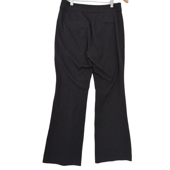 WHBM Trouser Pants Womens 4 Short Black Bootcut Stretch Pockets Career Capsule - Picture 2 of 10